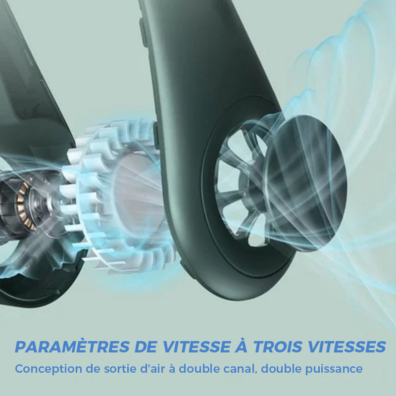 Neuer tragbarer Halsventilator | Brehn