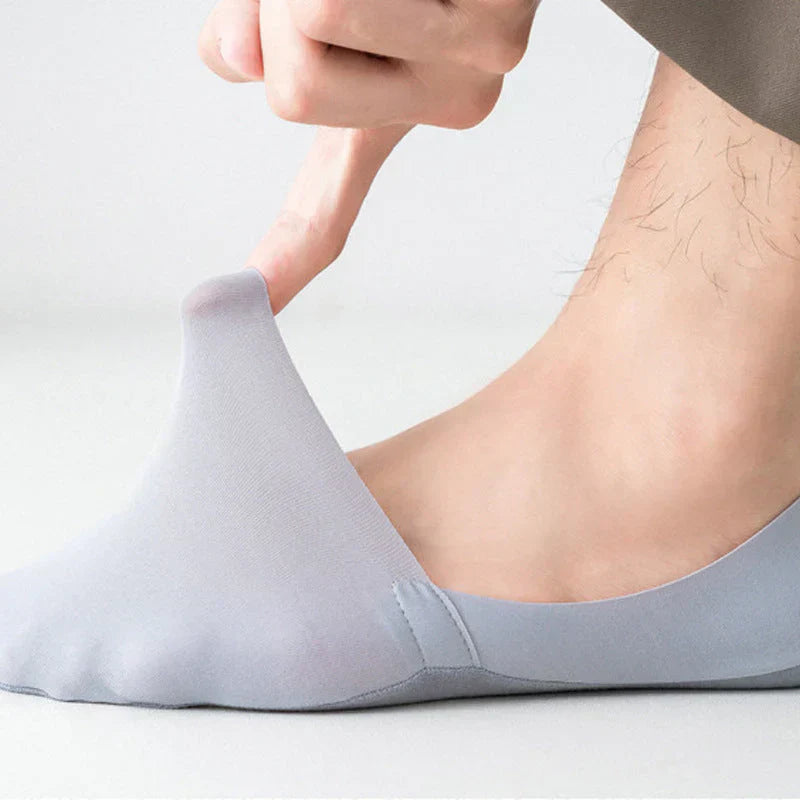Bequeme rutschfeste Eis-Seide Socken | Brehn