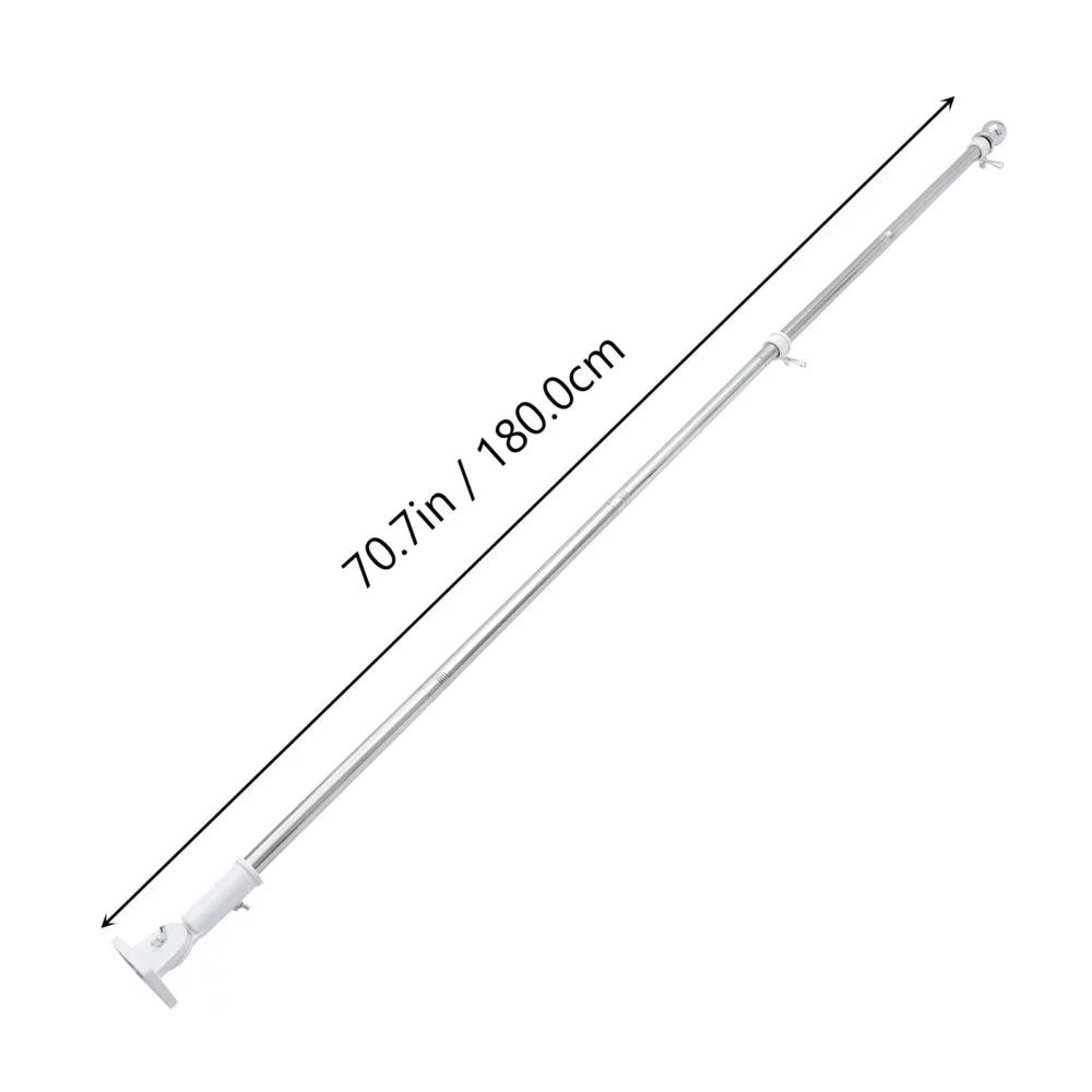 FLAGWIX Wall Mounted Flagpole For House Outside