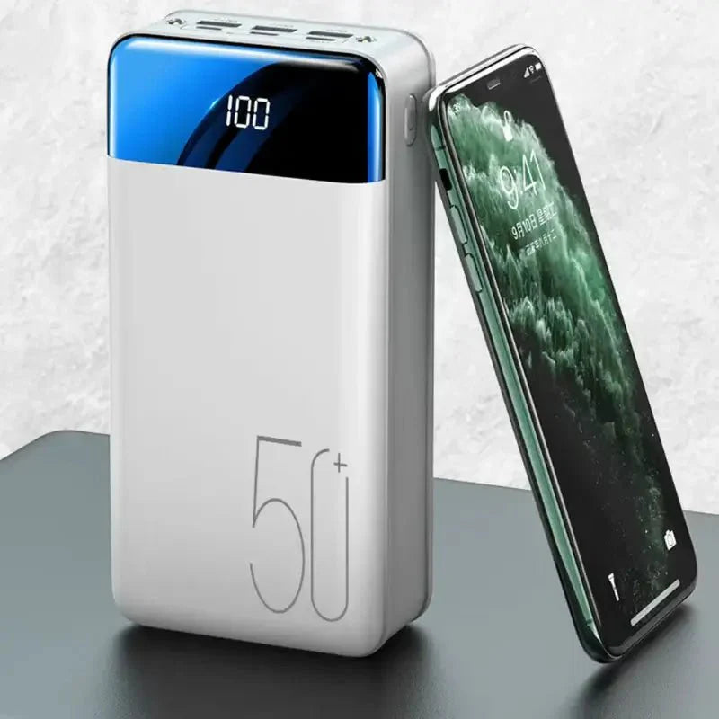 50K mAh Ultra Capacity Mobile Power Bank