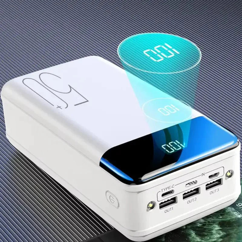 50K mAh Ultra Capacity Mobile Power Bank