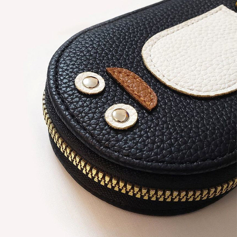 PU-Brieftasche für Kreditkarten und niedliche Pinguine | Brehn