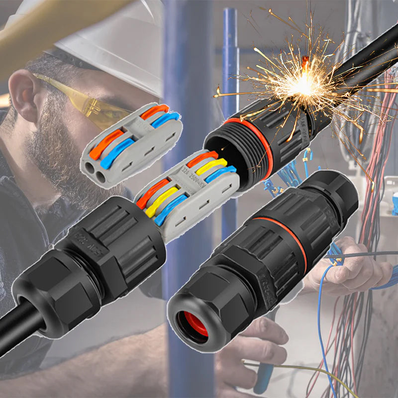 Wasserdichter elektrischer Drahtverbinder für den Außenbereich | Brehn