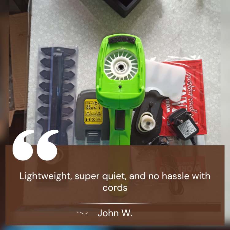 2-in-1 Cordless Garden Trimmer