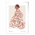 Contemporary Fashion Sketch Woman Poster No. 3 | Bowlift