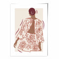 Contemporary Fashion Sketch Woman Poster No. 5 | Bowlift