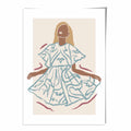 Contemporary Fashion Sketch Woman Poster No. 6 | Bowlift
