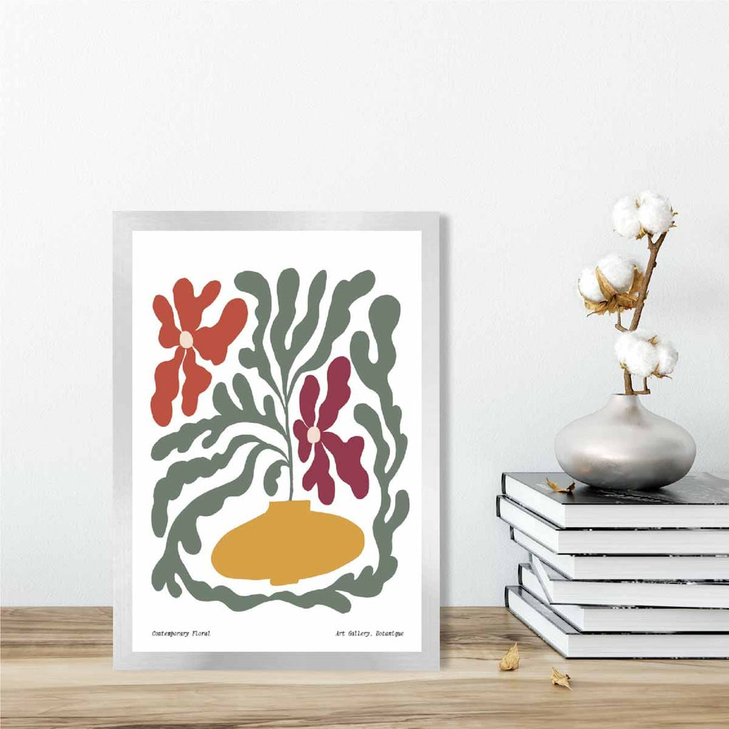 Contemporary Boho Floral Poster No. 2 Botanical | Bowlift