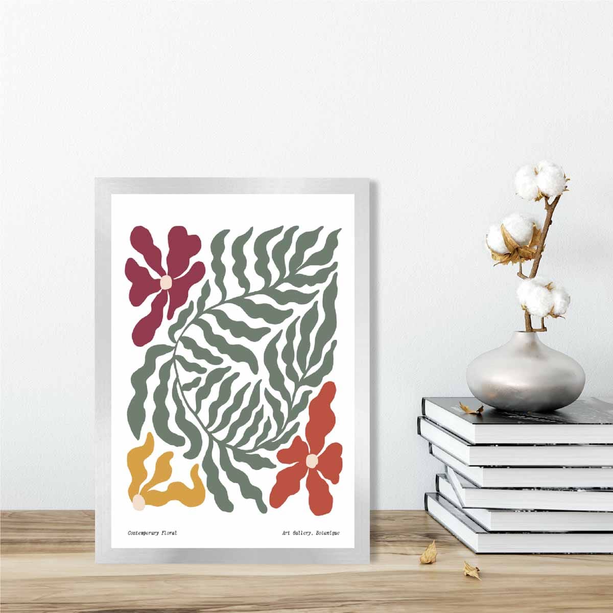 Contemporary Boho Floral Poster No. 6 Botanical | Bowlift