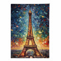 Colorful painting art print of the Eiffel Tower | Bowlift