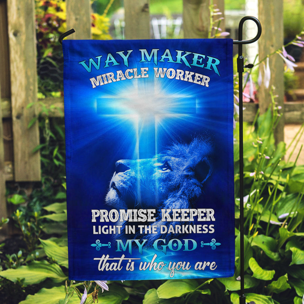 Way Maker Miracle Worker Jesus Christ Flag 3-Day Shipping