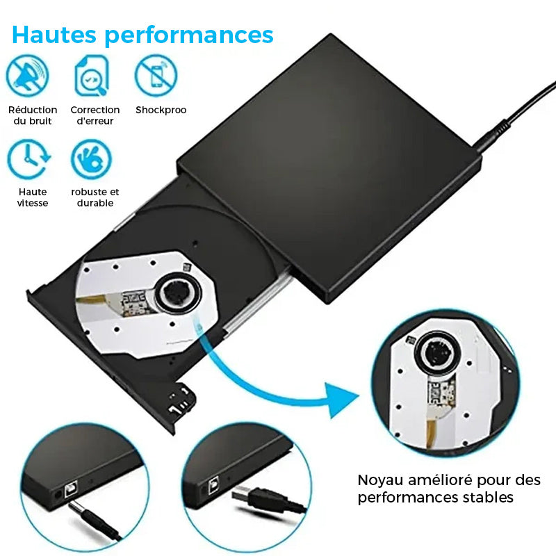 Externer CD DVD Player | Brehn
