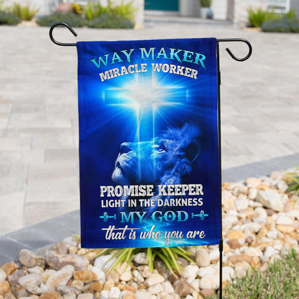 Way Maker Miracle Worker Jesus Christ Flag 3-Day Shipping