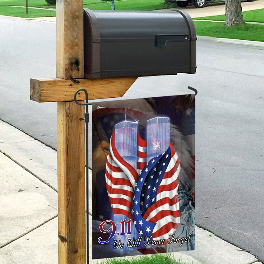 September 11th Never Forget 911 Flag
