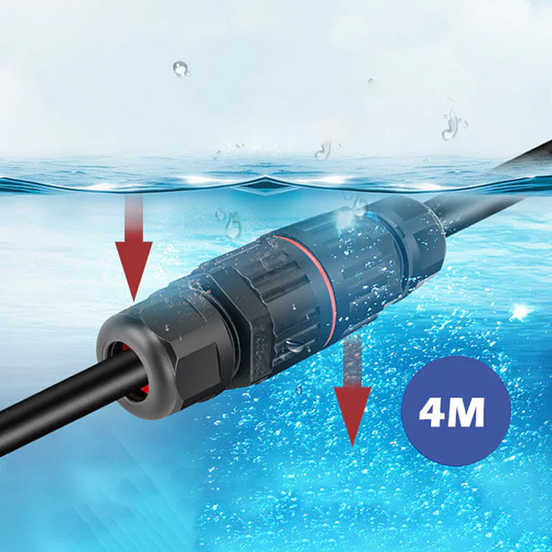 Wasserdichter elektrischer Drahtverbinder für den Außenbereich | Brehn
