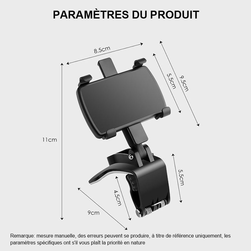 Vielseitiger tragbarer Clip | Brehn