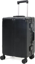 Aluminium Frame Carry-On Luggage with TSA Lock & Silent Wheels