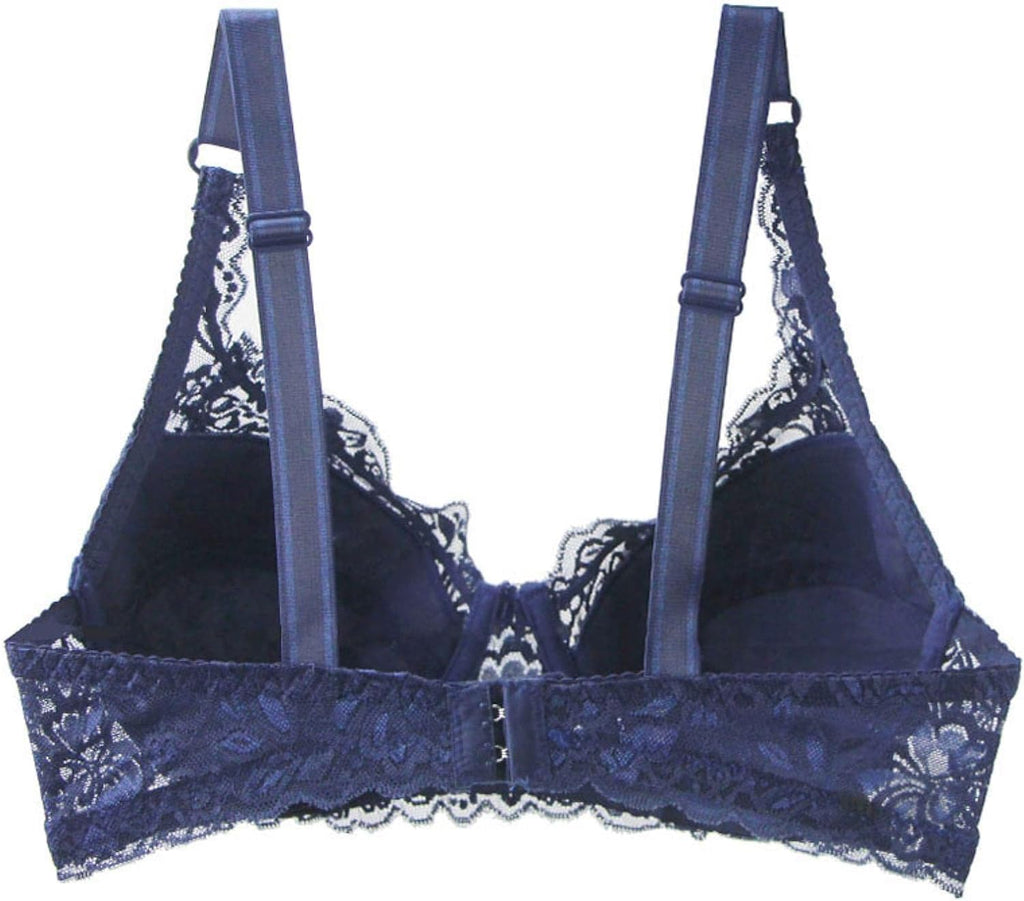 Sexy plus-size lace bra