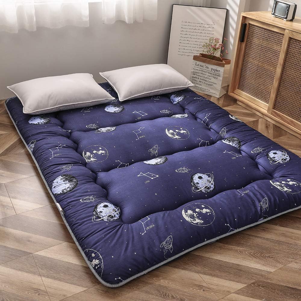 Foldable Japanese Futon Floor Mattress with Memory Foam Support – Arivon