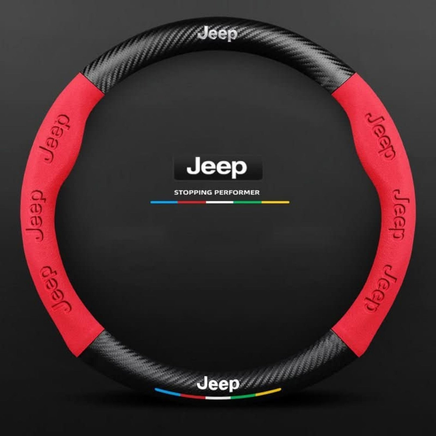 Breathable Anti-Slip Steering Wheel Cover for Comfort