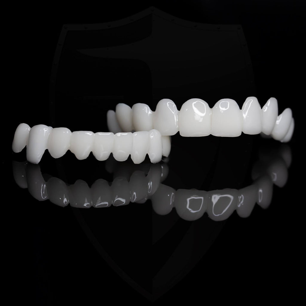 Removable Dental Veneers with Custom Moldable Fit and Natural Look Coverage, Reusable