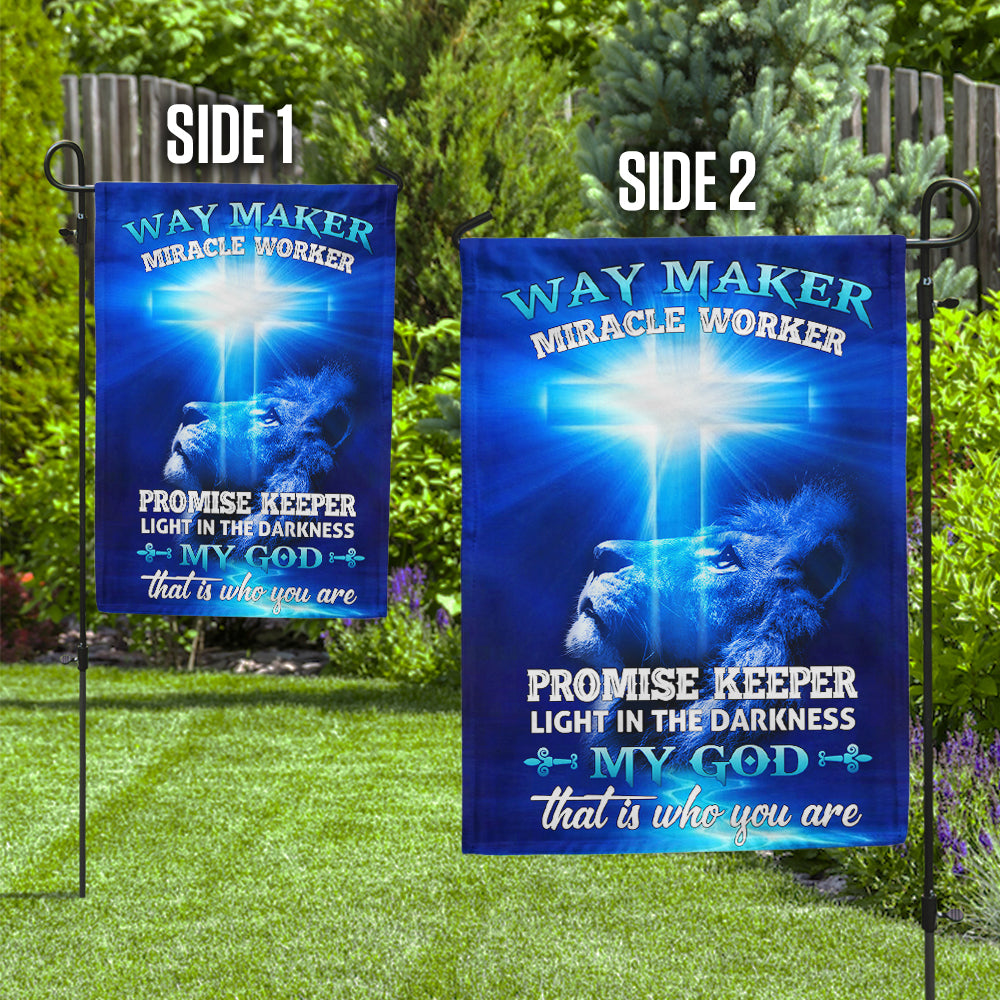 Way Maker Miracle Worker Jesus Christ Flag 3-Day Shipping