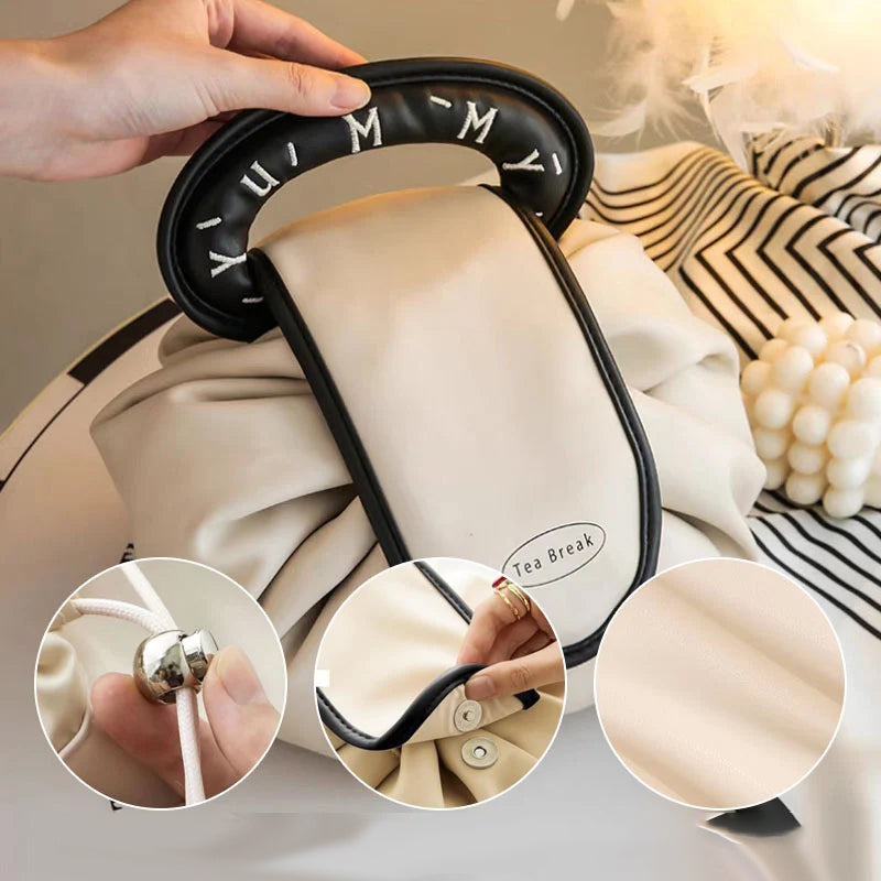 Kordelzug-Handtasche für Make-up | Brehn