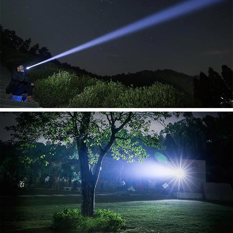 2023 Neujahrs-Limited-Time-Verkauf LED-Taktischer wiederaufladbarer Laser-Taschenlampe 90000 hohe Lumen-Kaufe 2 Gratis VIP-Versand | Brehn