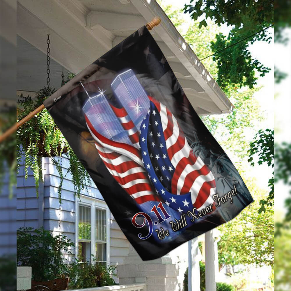 September 11th Never Forget 911 Flag