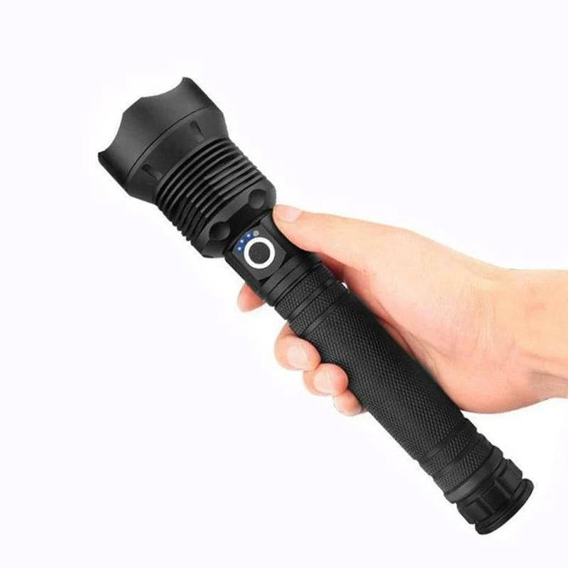 2023 Neujahrs-Limited-Time-Verkauf LED-Taktischer wiederaufladbarer Laser-Taschenlampe 90000 hohe Lumen-Kaufe 2 Gratis VIP-Versand | Brehn
