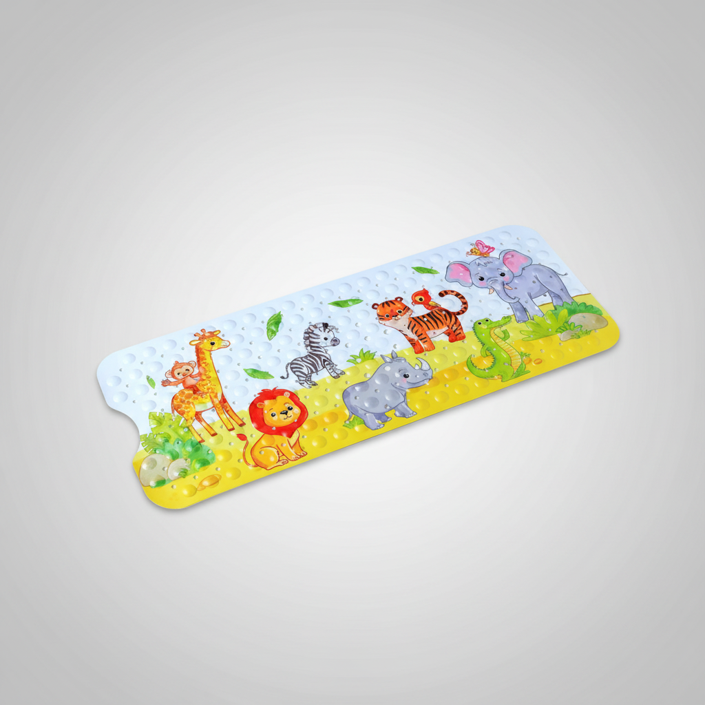 Anti-slip shower mat with suction cups - SafeSplash