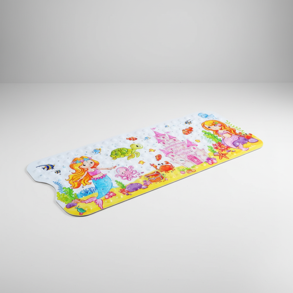 Anti-slip shower mat with suction cups - SafeSplash