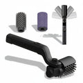 Electric Grill Brush with Motorized Bristles and Rechargeable Battery, Stainless Steel