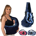 Newborn Sling Carrier with Padded Shoulder Strap and Ring Adjustment, Machine Washable