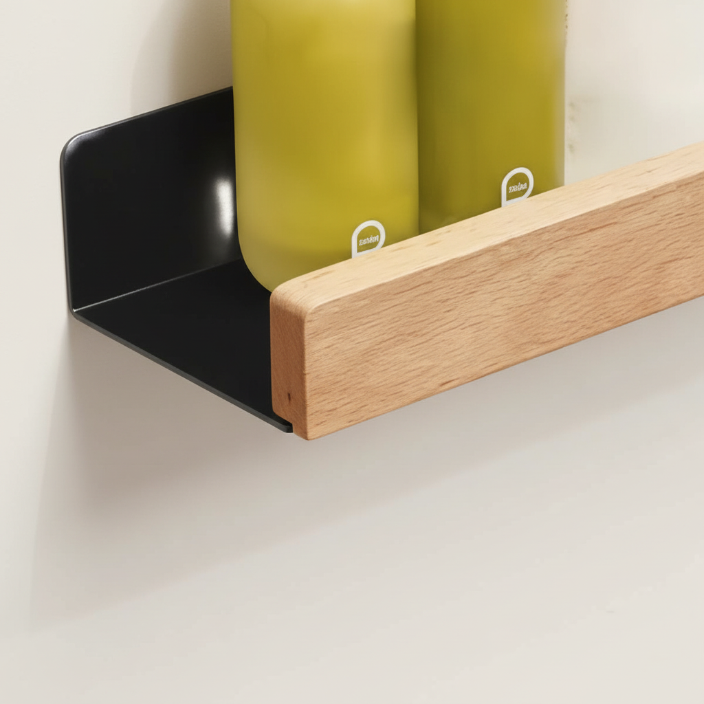 Bore-free wall shelf made of plastic - Shelfify