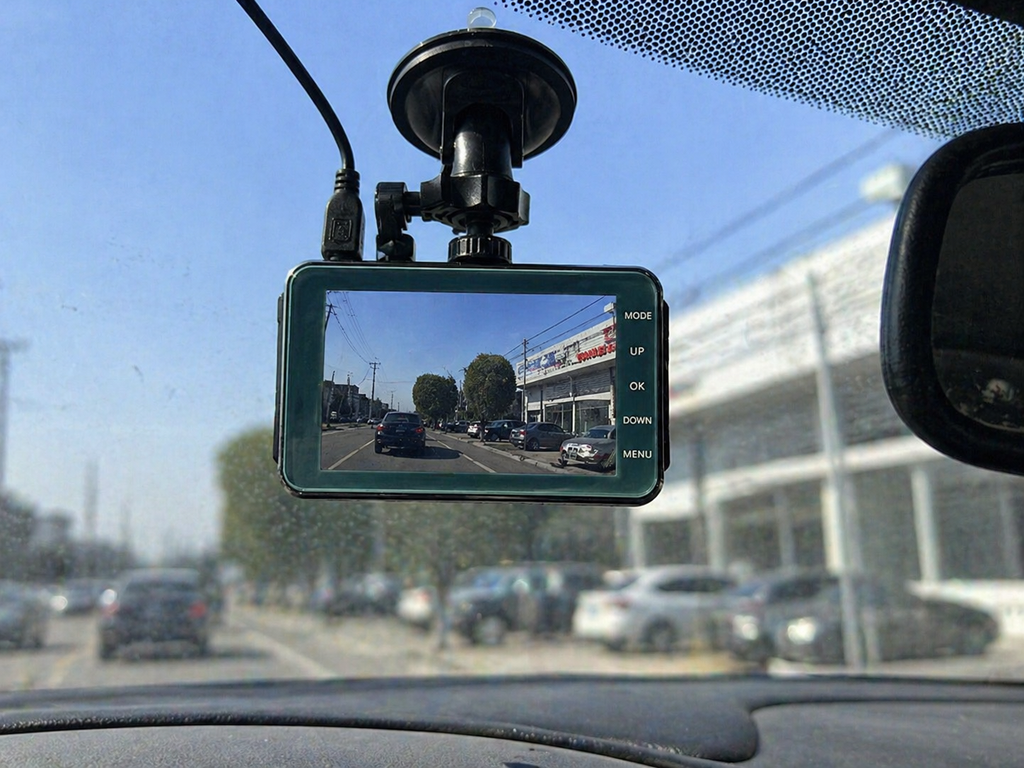 BowLift |  Front And Rear Dash Cam Dashboard Camera For Car With Night Vision