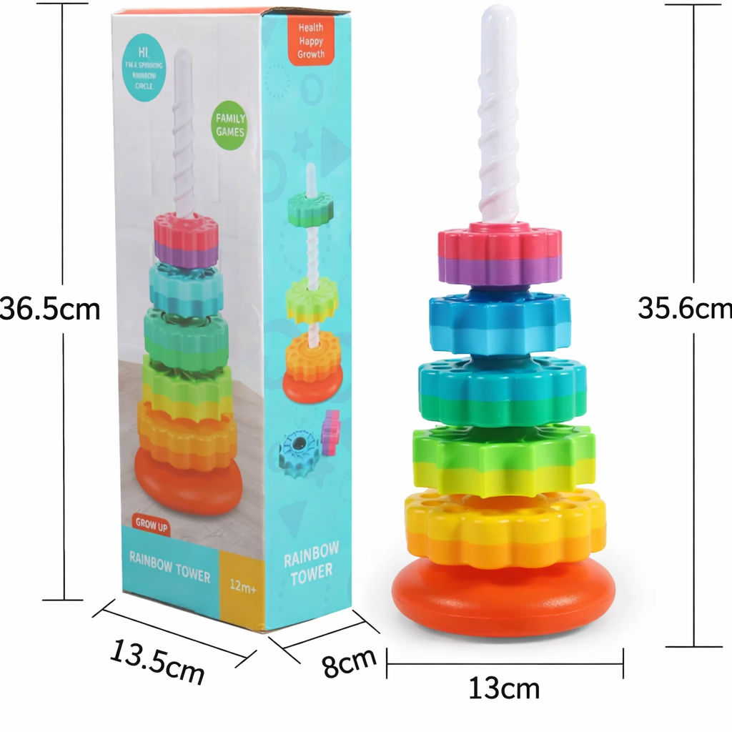 Stacking Spinning Ring Toy - Ringlyx