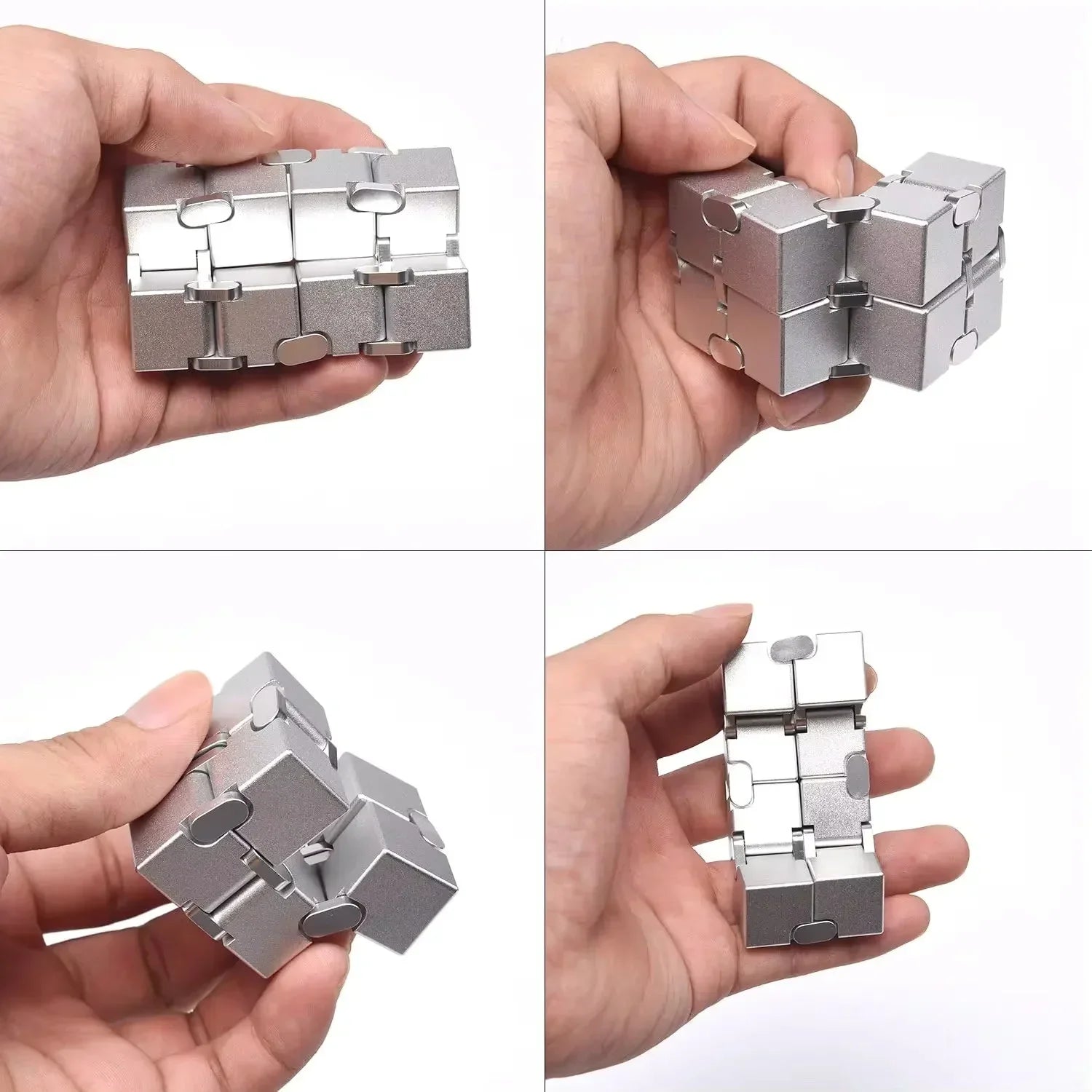 Compact Infinity Fidget Cube - Fluxon