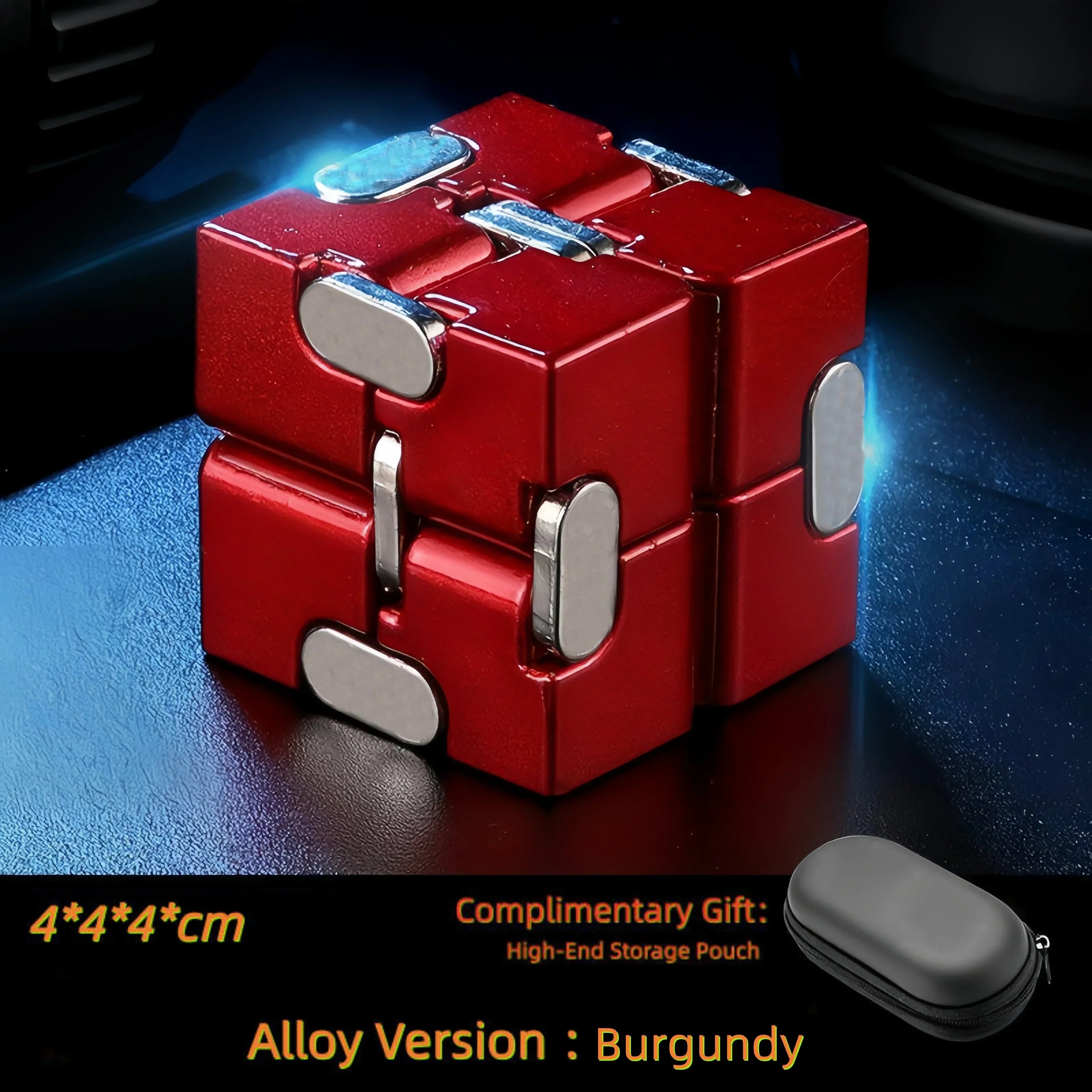 Compact Infinity Fidget Cube - Fluxon