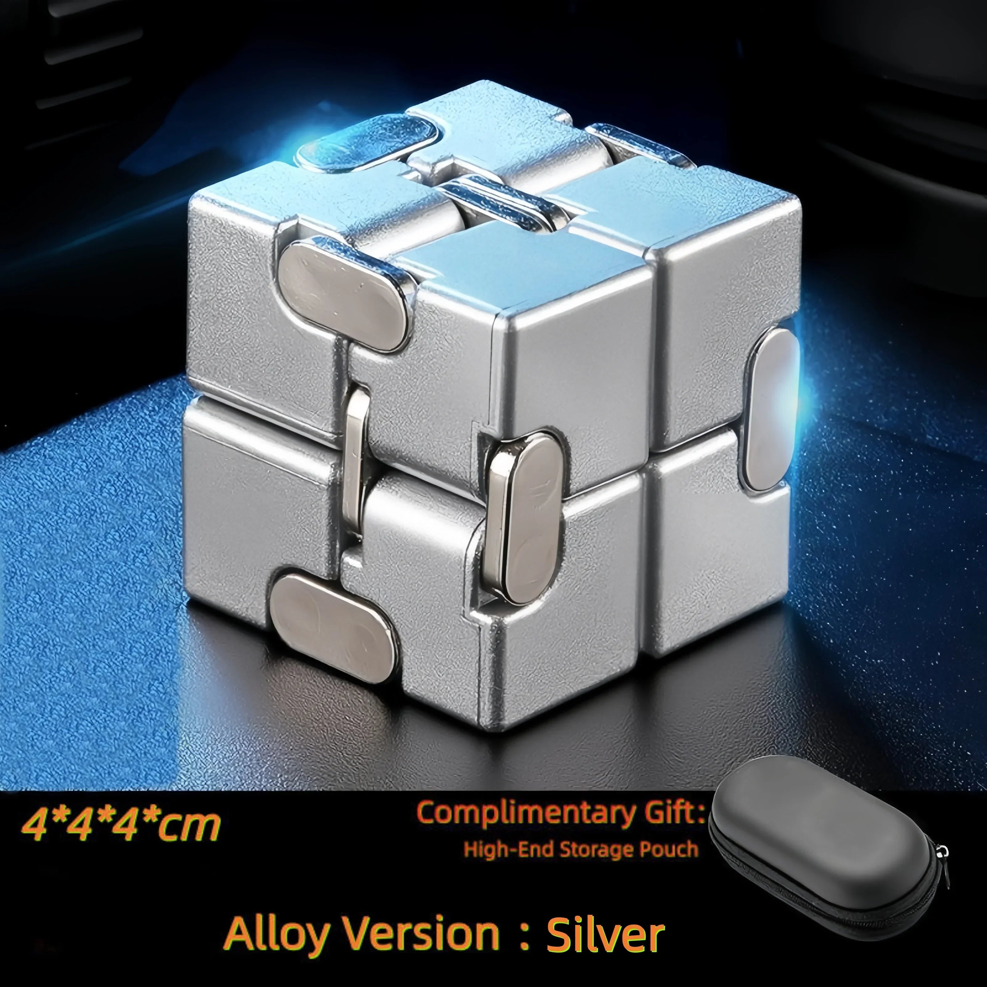 Compact Infinity Fidget Cube - Fluxon
