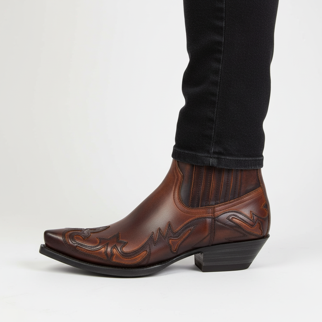 Leather Cowboy Boots - DakoBoot