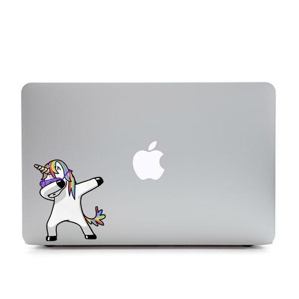 Dabbing Unicorn Vinyl Decal Sticker | Brehn