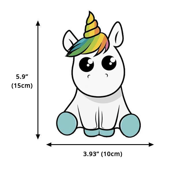 Dabbing Unicorn Vinyl Decal Sticker | Brehn