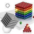 Rubik's Cube magnetische decompressing Ball | Brehn
