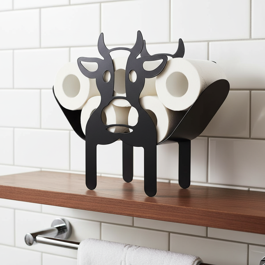 Decorative Animal-Shaped Rolling Holder - FunRolette
