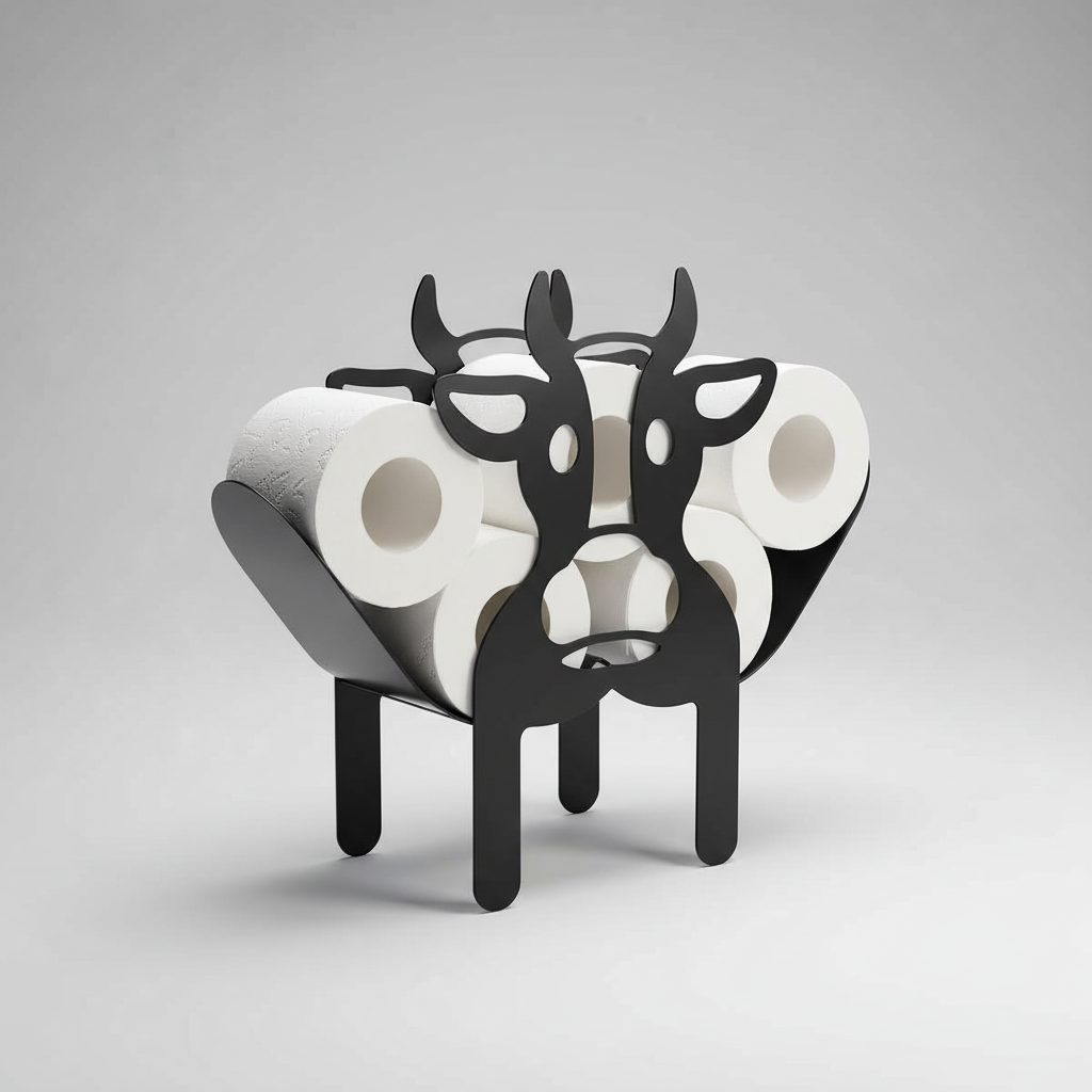 Decorative Animal-Shaped Rolling Holder - FunRolette