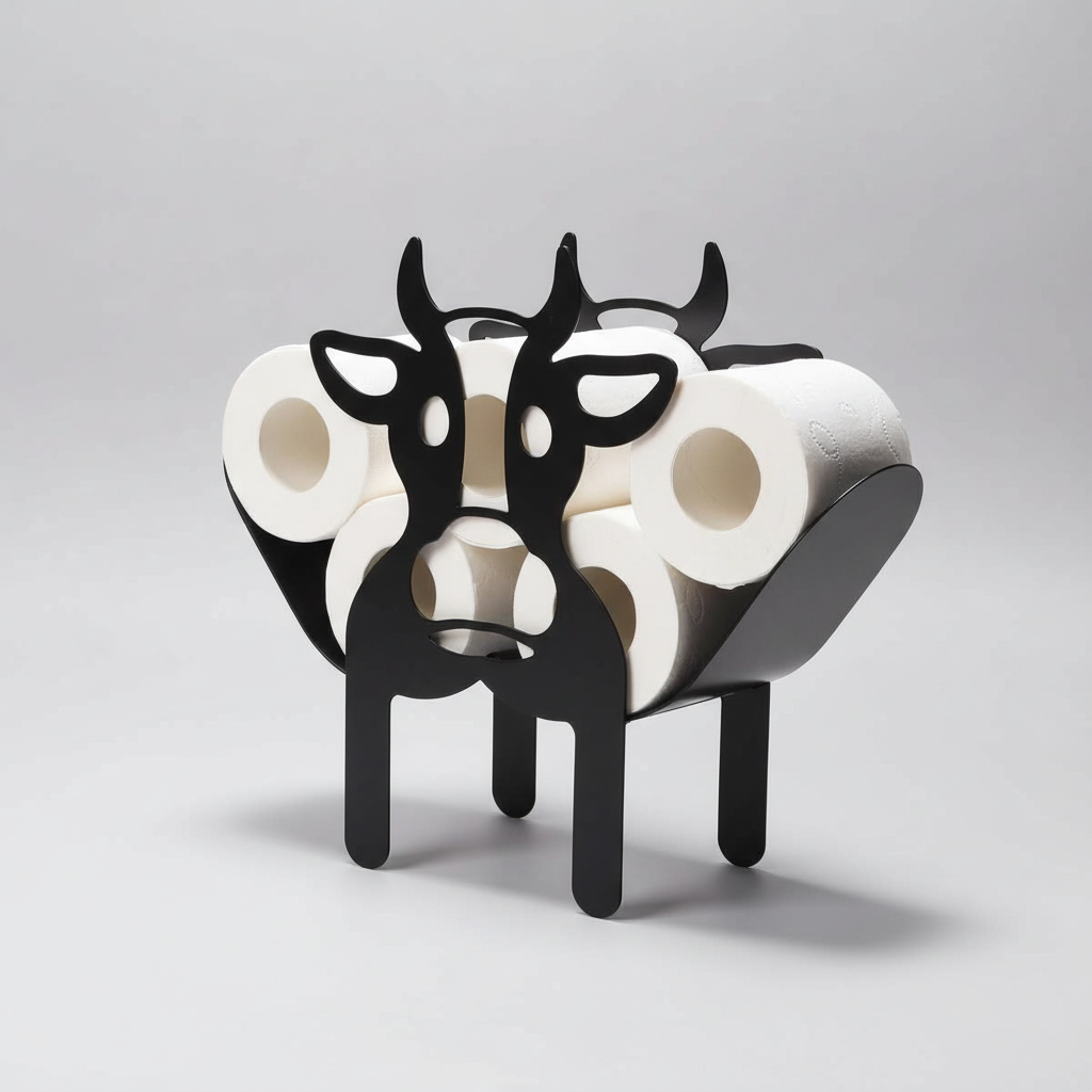 Decorative Animal-Shaped Rolling Holder - FunRolette