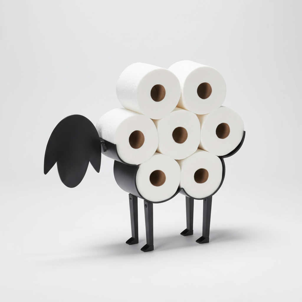Decorative Animal-Shaped Rolling Holder - FunRolette