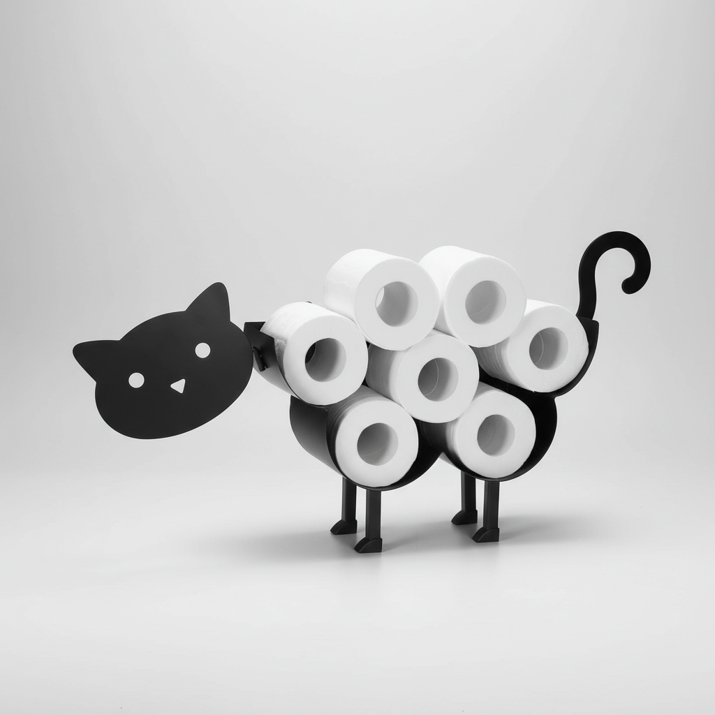Decorative Animal-Shaped Rolling Holder - FunRolette