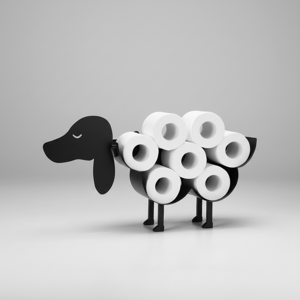 Decorative Animal-Shaped Rolling Holder - FunRolette